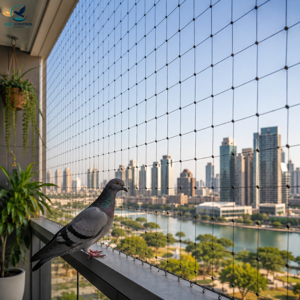 bird net installation in dubai
