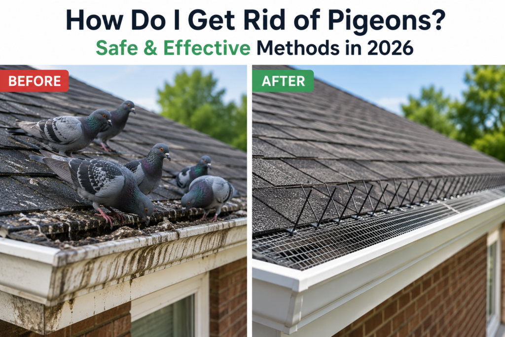 How Do I Get Rid of Pigeons? Safe & Effective Methods in 2026
