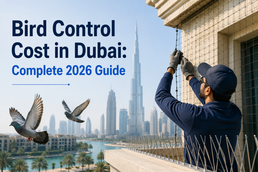 Bird Control Cost in Dubai