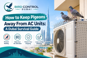 How to Keep Pigeons Away From AC Units
